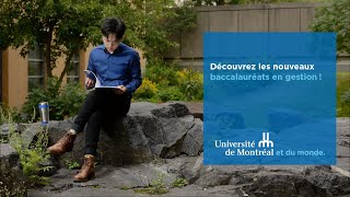 Découvrez les nouveaux baccalauréats en gestion [upl. by Reckford]