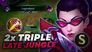 WILD RIFT  VAYNE JUNGLE IS INSANE LATE GAME   S RATING [upl. by Aseret]