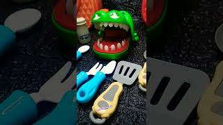 crocs kitchen toools toys asmr toys crocs kitchenset shortvideo viralvideo satisfying [upl. by Enidlareg]