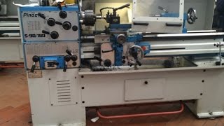 Precision lathe Pinacho s90180 torno [upl. by Zilvia]