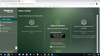 MUDAR SENHA DO ROTEADOR INTELBRAS  PARA CLIENTES CONNECT [upl. by Porett]