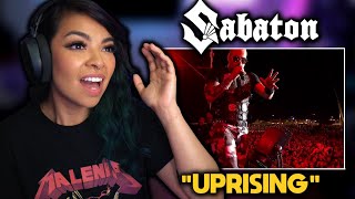 First Time Reaction  Sabaton  quotUprisingquot LIVE [upl. by Cogan750]