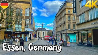 Walking tour in Essen Germany 🇩🇪 4K 60fps [upl. by Hanid68]