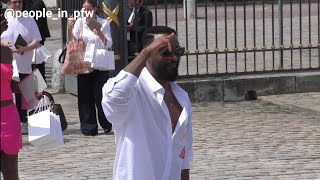 Fally Ipupa  Dior Homme Spring Summer 2024 fashion show in Paris  23062023 [upl. by Appleton508]