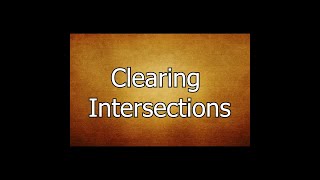 UPS 10 Point Commentary Training 1 Clearing Intersections 2022 UPDATED [upl. by Nnaeus]