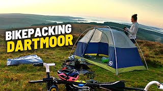 First Bikepacking Trip amp Wild Camping Experience  BIKEPACKING Dartmoor [upl. by Yrrot]