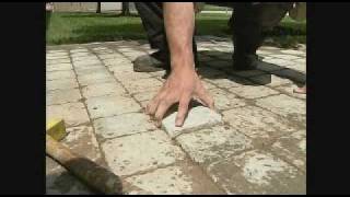 paver stone repair with Envirobond sand [upl. by Spalla]