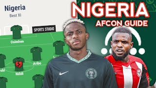 How Nigeria should lineup for AFCON 2023 [upl. by Ezar269]