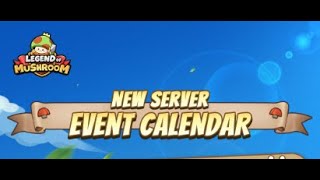 Event calendar walk through What to save Legend of Mushroom [upl. by Nyladnewg]