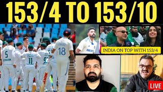 1534 to 15310 India lost six wickets for no run [upl. by Anitnerolf]