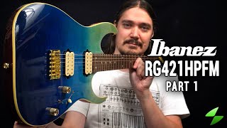 Ibanez RG421AHM  Quick Jam [upl. by Cheke]