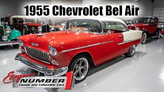 1955 Chevrolet Bel Air  FOR SALE at Ellingson Motorcars in Rogers MN [upl. by Ativoj895]