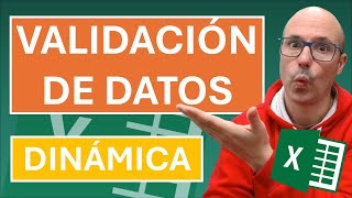 ✅ VALIDACIÓN DE DATOS DINÁMICA EN excel [upl. by Adnarahs]