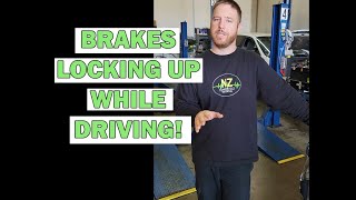 Brakes locking up while driving [upl. by Ybor]