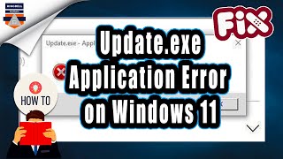 How to Fix Updateexe Application Error on Windows 11 [upl. by Haroved]