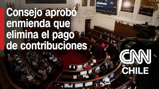 Consejo Constitucional aprobó enmienda que elimina pago de contribuciones en primera vivienda [upl. by Aztiraj]