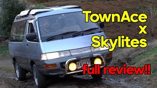 1995 Diesel TownAce w Skylites 4WD Full Review [upl. by Ada853]