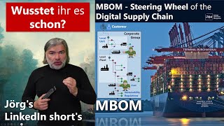 MBOM Steering Wheel of the Digital Supply Chain [upl. by Trilby]