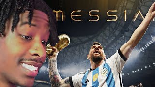 FIRST TIME REACTION TO LIONEL MESSI  THE MESSIAH MOVIE [upl. by Enajyram]