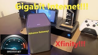 Gigabit Internet  XB6 Advance Gateway From Xfinity [upl. by Sheeb303]