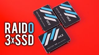 RAID 0 with OCZ SSDs  Real Time Setup amp Benchmarks [upl. by Rodmun546]