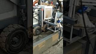 PQC mold testing Karb Paver KLM 12000 AMMANN apollo [upl. by Harmaning152]