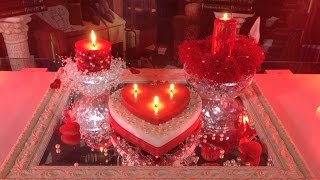 DIY Heart Candles with Pearls  Gifts for Valentines Day ➻ 4Anastasia [upl. by Horton52]