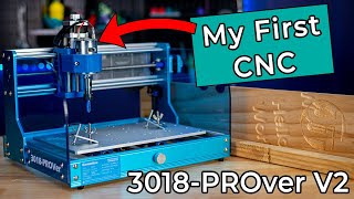 My First CNC was Surprisingly EASY  SainSmart 3018 PROver V2 Review [upl. by Agni]