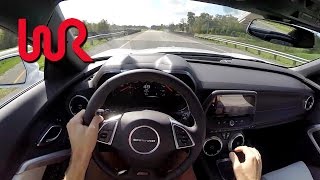 2016 Chevrolet Camaro SS 6MT  WR TV POV Test Drive [upl. by Chaille832]