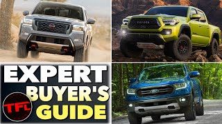 2022 Nissan Frontier vs Tacoma vs Ranger vs Colorado Heres How They Stack Up [upl. by Hacissej]