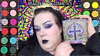 NEW❣️ Beauty Moon Cosmetics X PigletGC THE GOSPEL PALETTE 🙏🏻review [upl. by Lynett580]