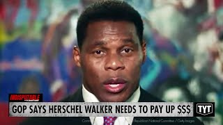 Republicans Hound Herschel Walker Over Unspent Campaign Money [upl. by Garland305]