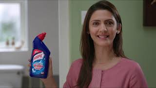 Harpic toilet cleaner TVC Harpic Chamkaye Aisa Toilet banaye naye jaisa 30 sec GUESTHINDI [upl. by Arleta520]