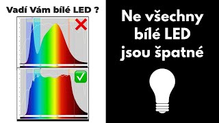 Proč se Vám bílé LED nelíbí a jak poznat kvalitní LED světlo – ať je jako denní svit Slunce💡 shorts [upl. by Nawud]