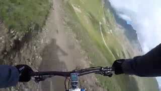 Riding down Flow Trail IschglSamnaun on GT Force Carbon Expert  THE CYCLERY [upl. by Abigael370]