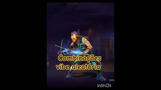 Combinações de roupa vibe aleatória free fire melhorescombinacoes shortsff combinacoesff ff [upl. by Lucinda]