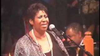 ARETHA FRANKLIN SINGSPT IV ALBERTINA WALKERS FUNERAL [upl. by Kenward]