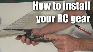 How to install 24GHz radio control systems in RC planes [upl. by Barram304]