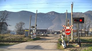 Spoorwegovergang Kulata Кулата BG  Railroad crossing  Железопътен прелез [upl. by Westhead732]