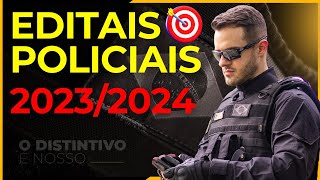 Concurso Policiais Panorama das Oportunidades 2023 e 2024 Civil Militar e Penal [upl. by Huntley]