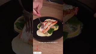 I learned this trick at a restaurant Juicy and delicious salmonfoodvibe [upl. by Ebsen]