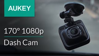 AUKEY 170° 1080p Dash Cam DR01 [upl. by Edalb]