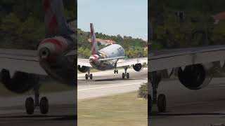 A319 landing at Skiathos msfs2020 microsoftflightsimulator shorts [upl. by Diad]