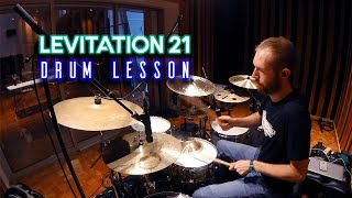 Levitation 21 Drum Lesson  Tigran Hamasyan  Arthur Hnatek [upl. by Khajeh]