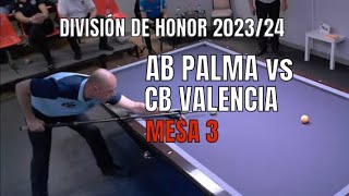 9ª J DIV HONOR AB PALMA vs CB VALENCIA  M 3  T 202324 [upl. by Ettelloc]