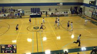 The Ambrose School vs Cole Valley Christian High School Mens JV Basketball [upl. by Lerrej]