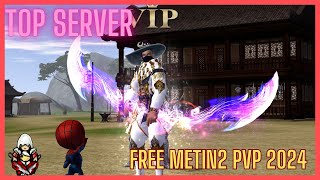 NOVO SERVIDOR DE METIN2 PVPPVM 100 FREE 2024 [upl. by Jona]