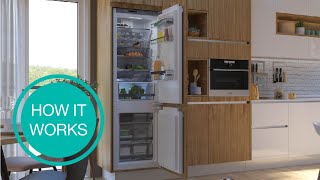 How It Works Integrated Fridge Freezer • NatureFresh by Gorenje [upl. by Esiralc]