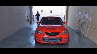 Codys Fully Built Mazdaspeed 3 l 30 Psi of Boost l 600 Horsepower [upl. by Serrell]