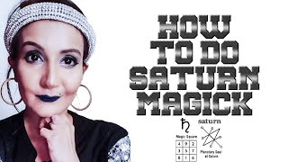 How to do Saturn magick [upl. by Min]